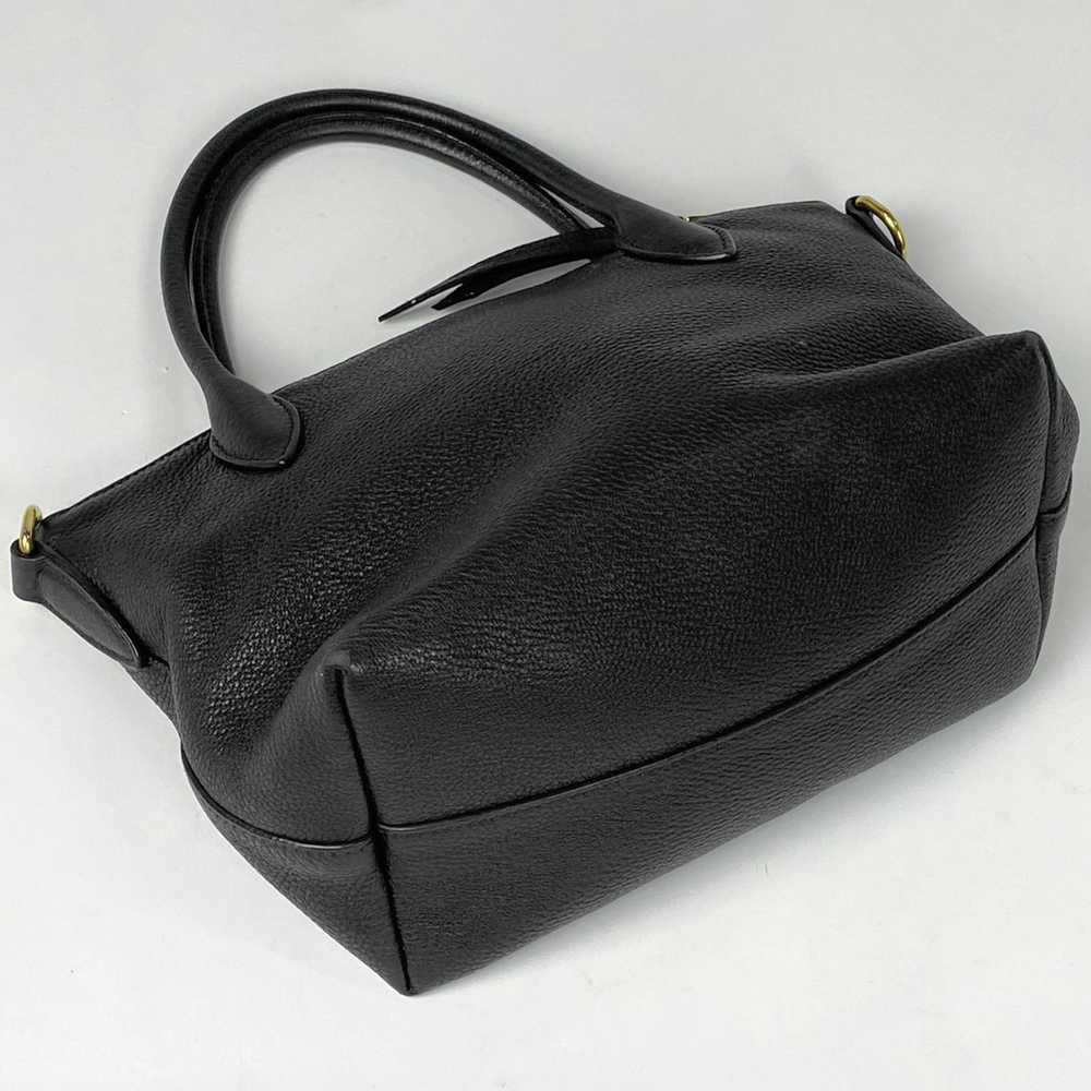 Prada Prada Logo Handbag 2way Shoulder Bag Leathe… - image 2