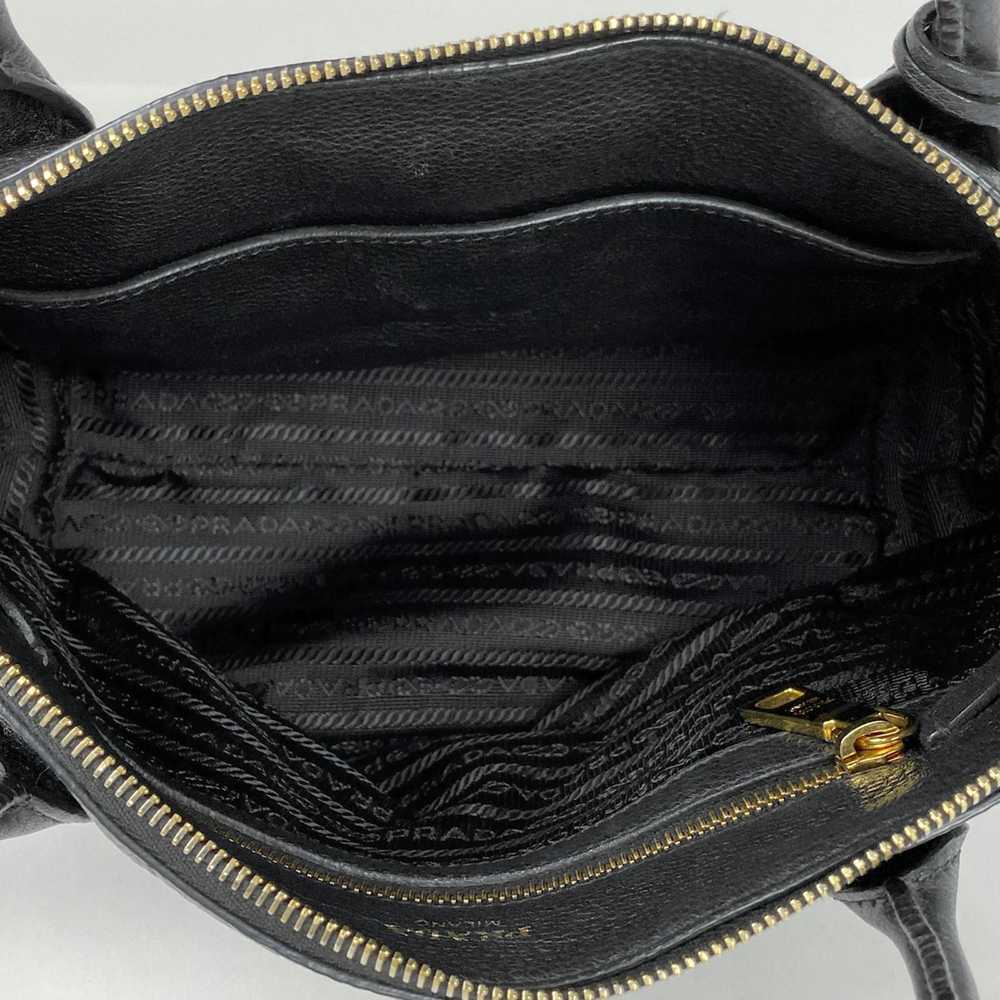 Prada Prada Logo Handbag 2way Shoulder Bag Leathe… - image 6