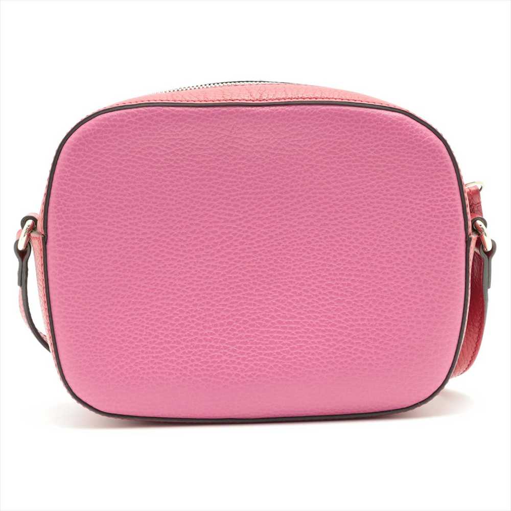 Gucci Gucci Leather Soho Shoulder Bag Pink - image 2