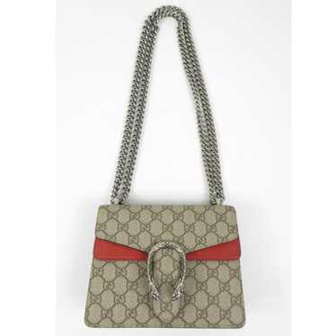 Gucci Gucci GG Chain Shoulder Bag Supreme Beige B… - image 1