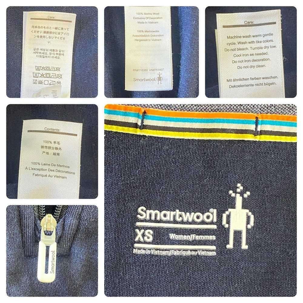 Smart Wool SMARTWOOL MERINO 250 NAVY CAMO HALF ZI… - image 8