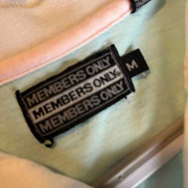 Members only pullover shirt