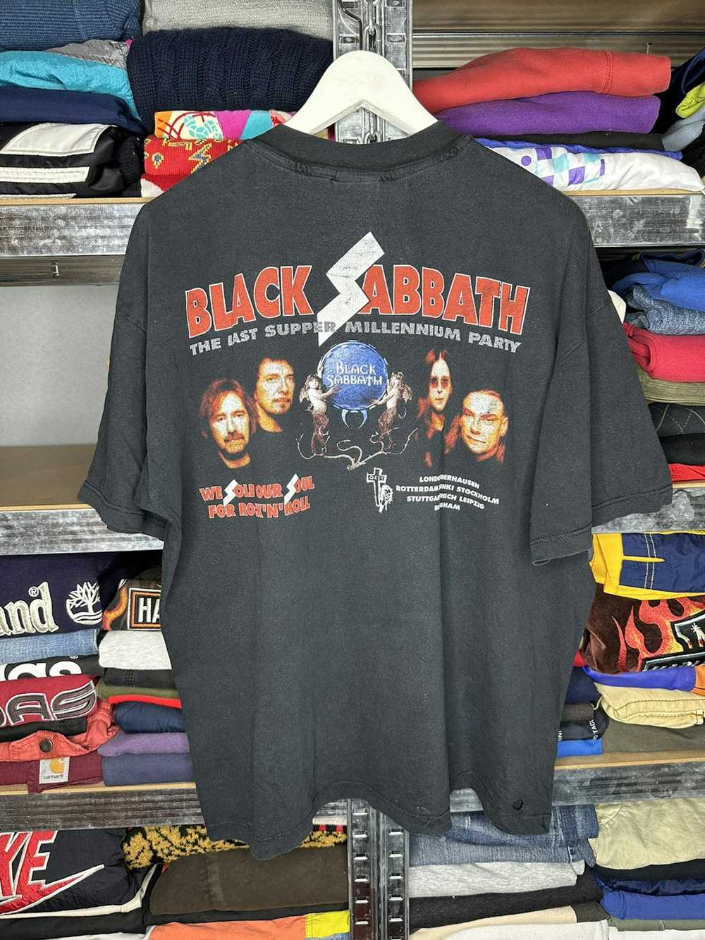 Band Tees × Black Sabbath × Vintage Vintage 90s B… - image 1