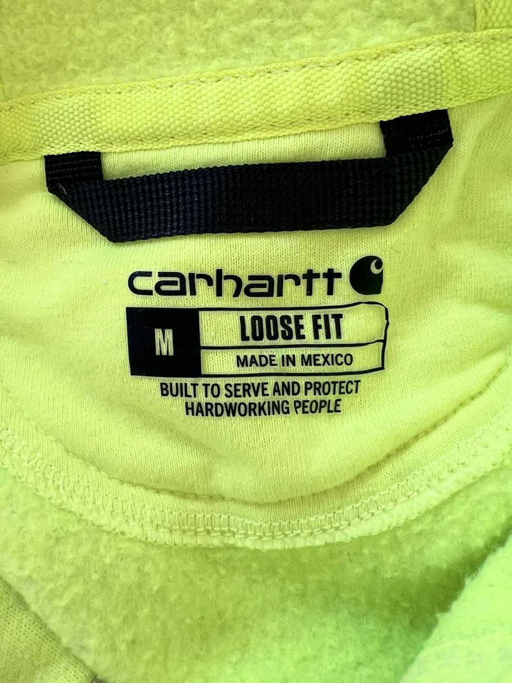 Carhartt Carhartt Loose Fit Hoodie in Neon Green … - image 3