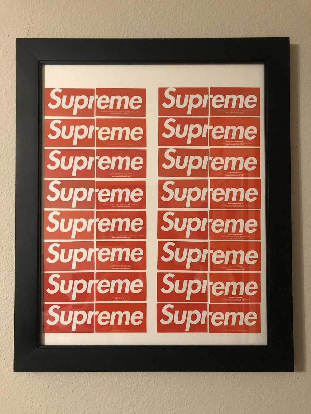 Supreme Supreme Complete Business Card Set - image 1