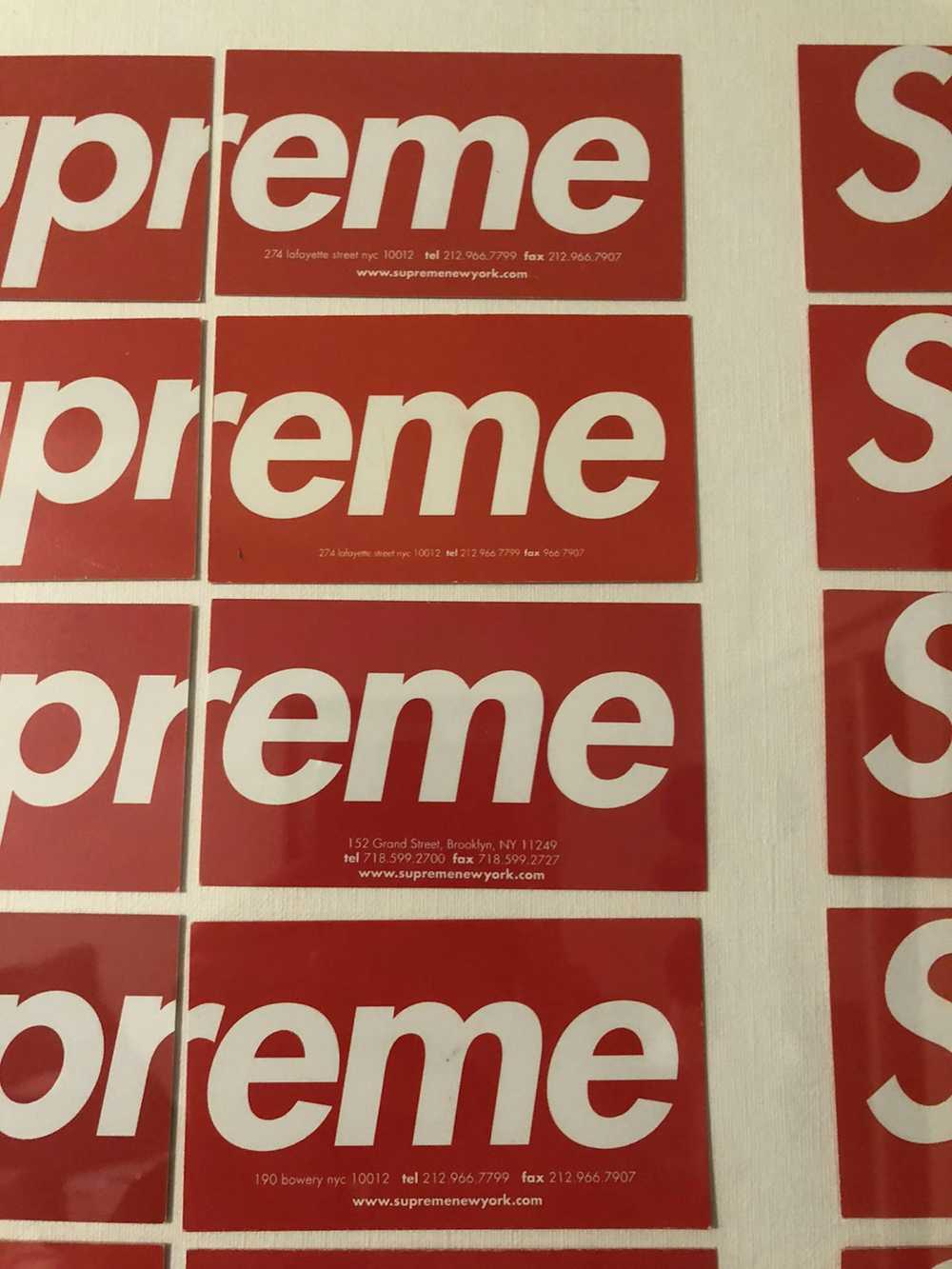 Supreme Supreme Complete Business Card Set - image 2