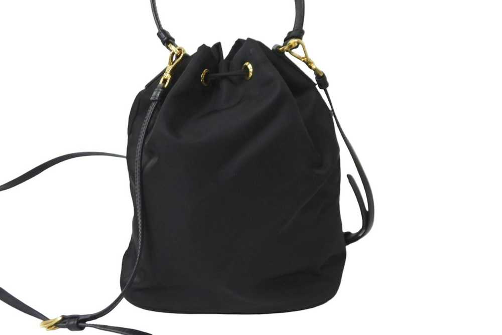 Prada Prada Shoulder Bag Duet Re-nylon Black - image 2