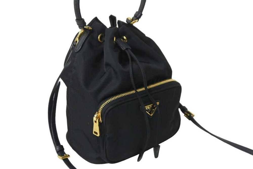 Prada Prada Shoulder Bag Duet Re-nylon Black - image 3