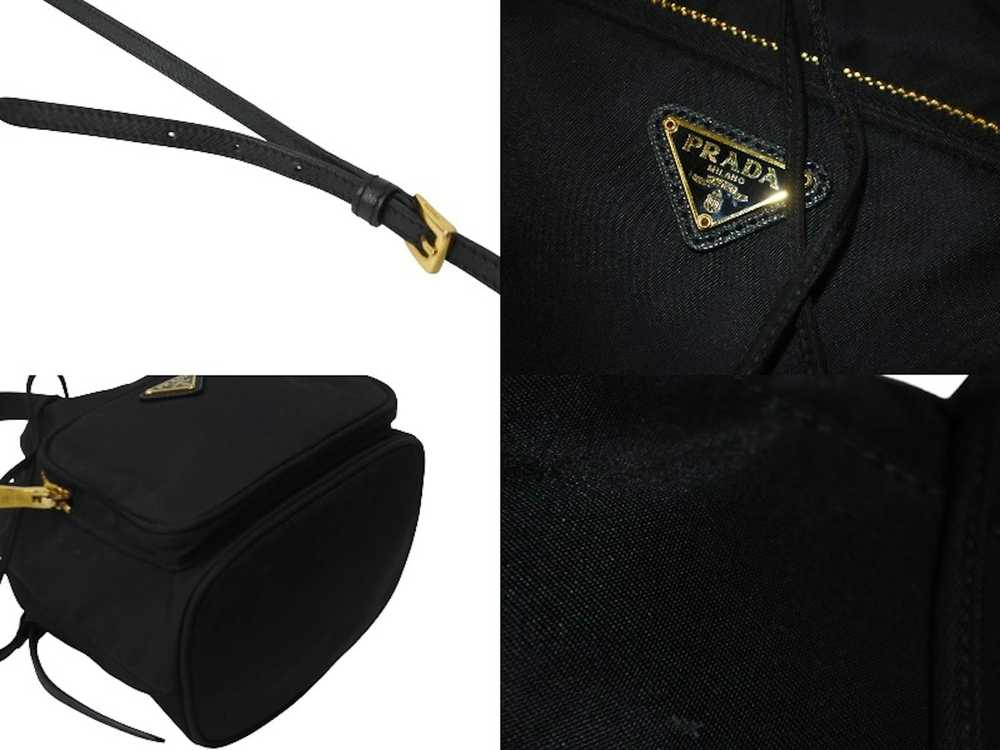 Prada Prada Shoulder Bag Duet Re-nylon Black - image 7