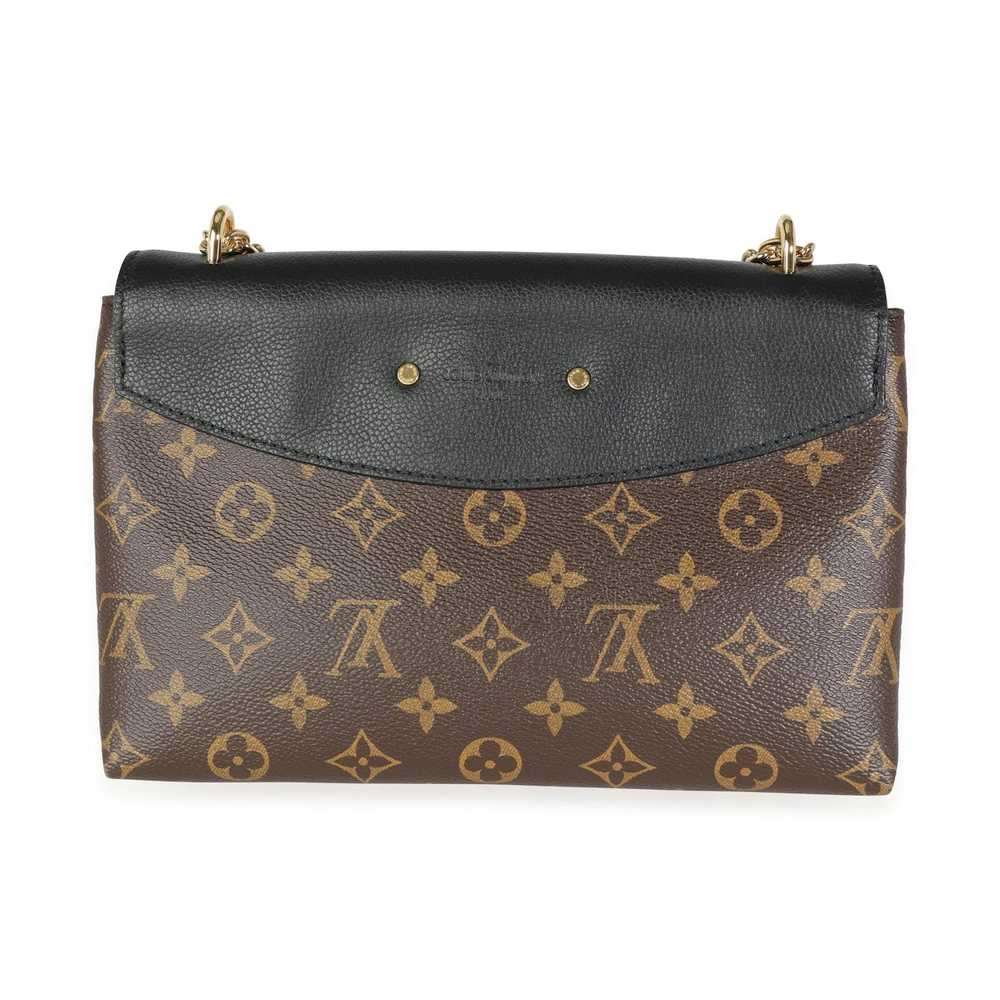 Louis Vuitton Louis Vuitton Monogram Canvas & Bla… - image 3