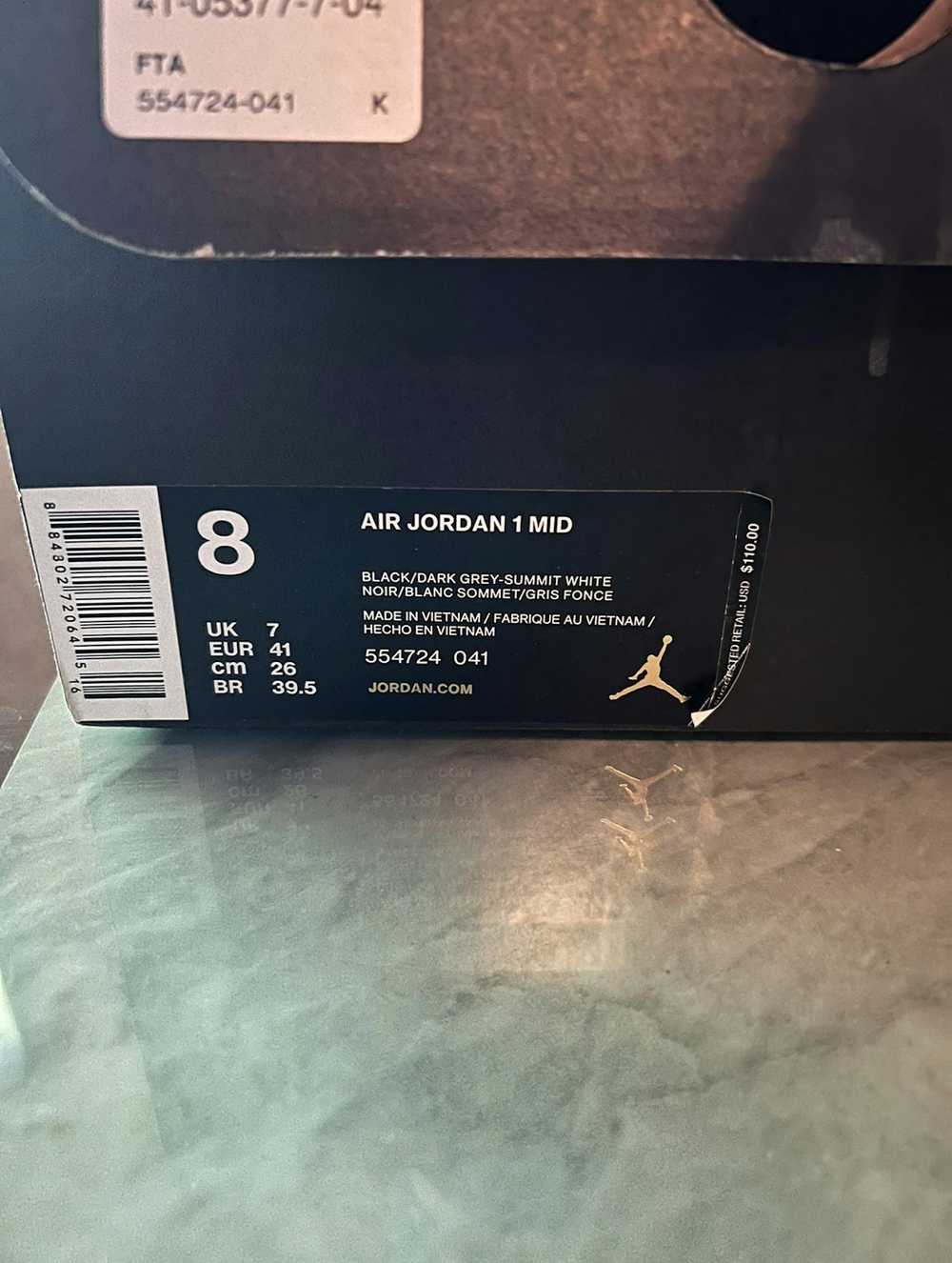 Jordan Brand × Nike Air Jordan 1 Mid Dark Grey - image 7