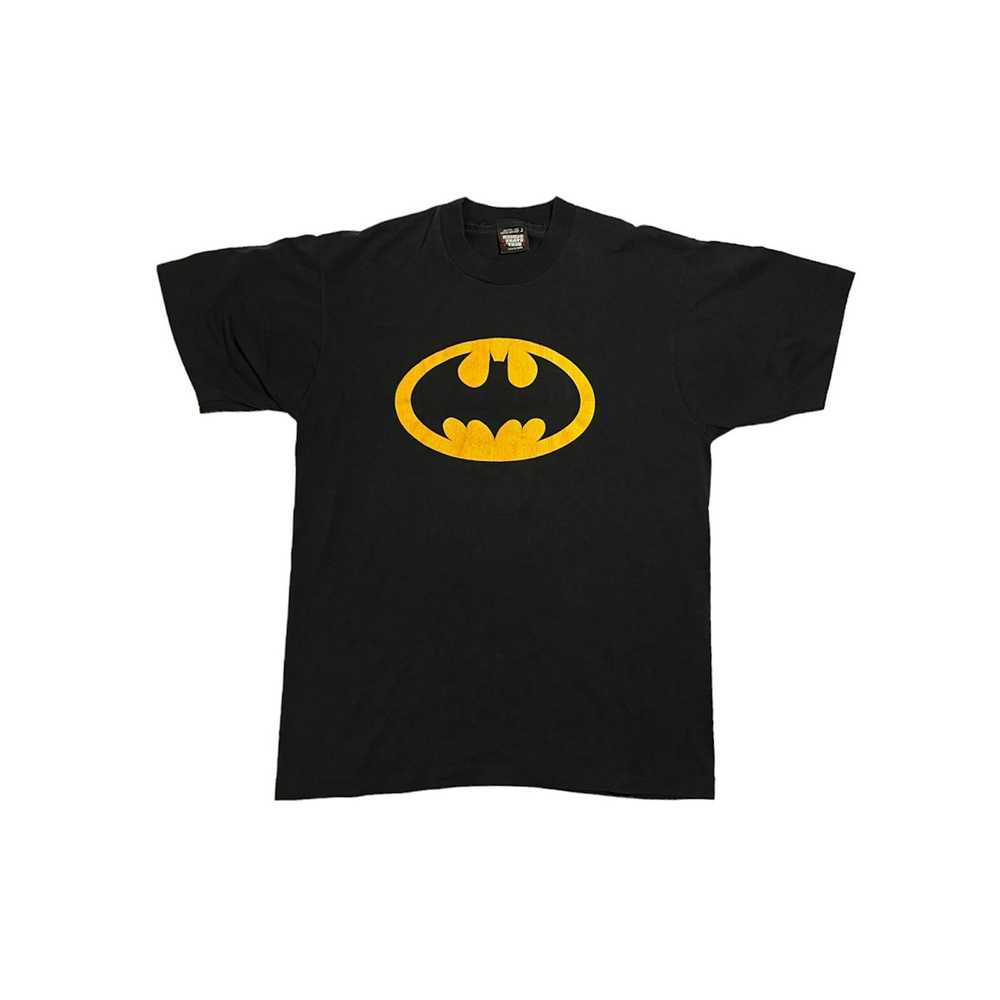 Dc Comics × Screen Stars × Vintage 90s Batman Logo Tee - Gem