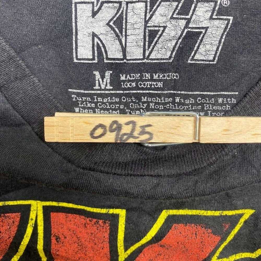 Kiss KISS World Tour '77 Graphic Tee Thrifted Vin… - image 10