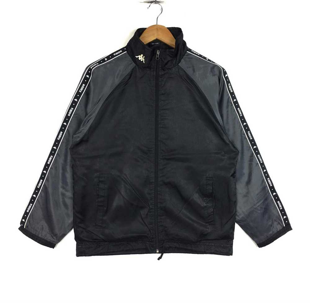 Kappa Vintage Kappa Windbreaker Big Logo Side Tap… - image 1