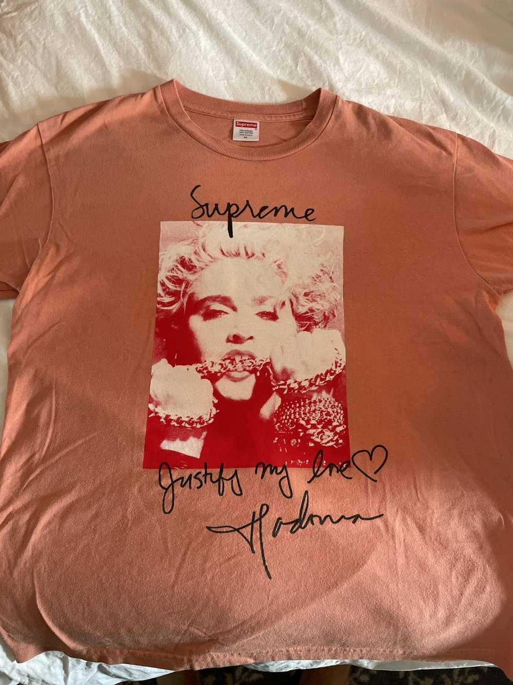 Supreme Supreme Madonna Tee Terra Cotta Medium - image 1