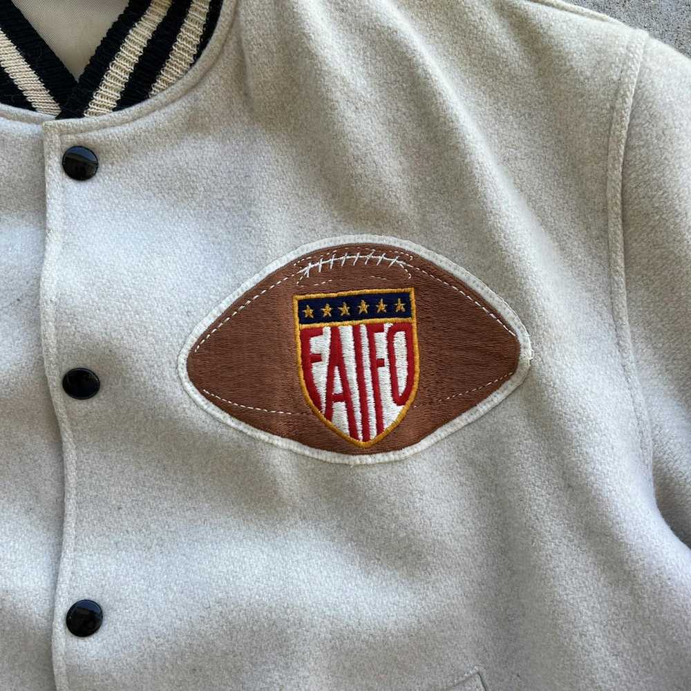 Made In Usa × Vintage Vintage 50s Football Interc… - image 3
