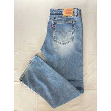 Vintage Levis 518 / Boot Cut Denim / Kick Flare Jeans / Made in