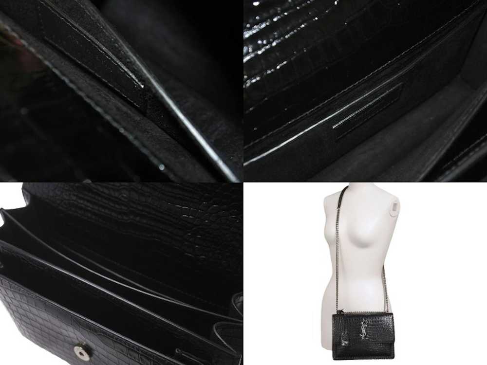 Prada Prada Handbag Hobo Chignon Black Silver - image 10