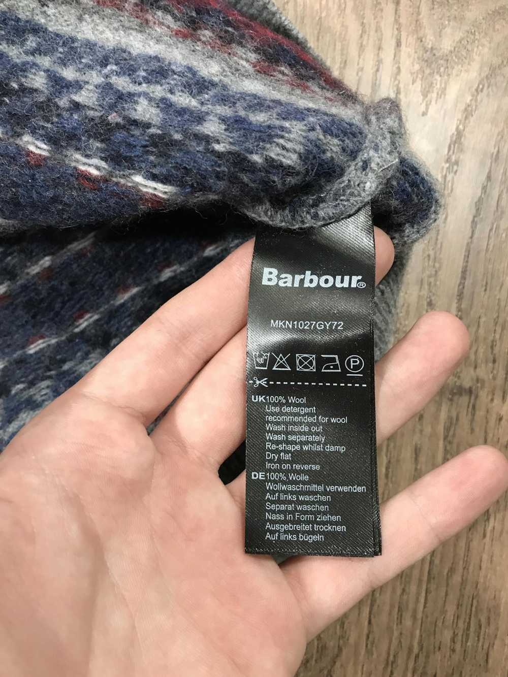 Barbour × Luxury × Vintage Barbour Wool Multicolo… - image 7