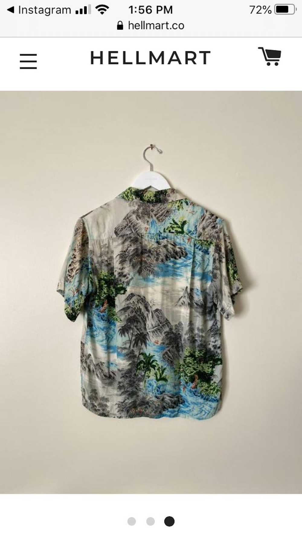 Hawaiian Shirt × Vintage Hellmart 1950’s Penney’s… - image 4