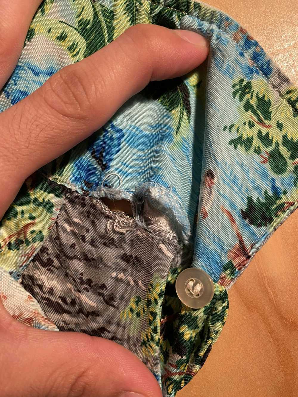 Hawaiian Shirt × Vintage Hellmart 1950’s Penney’s… - image 8