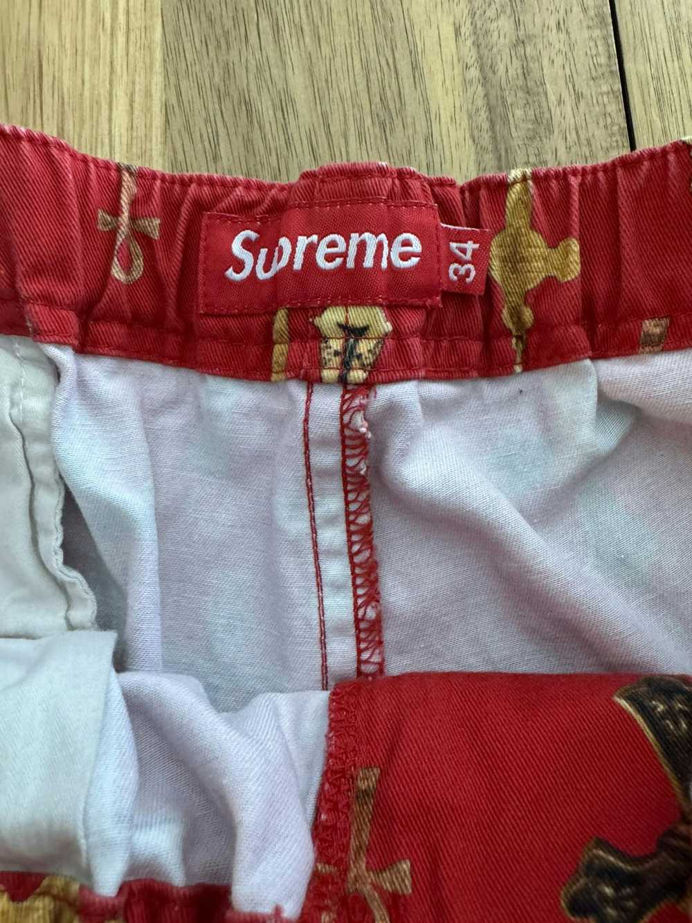 Supreme Supreme Red Cross Shorts Size 34 - image 8