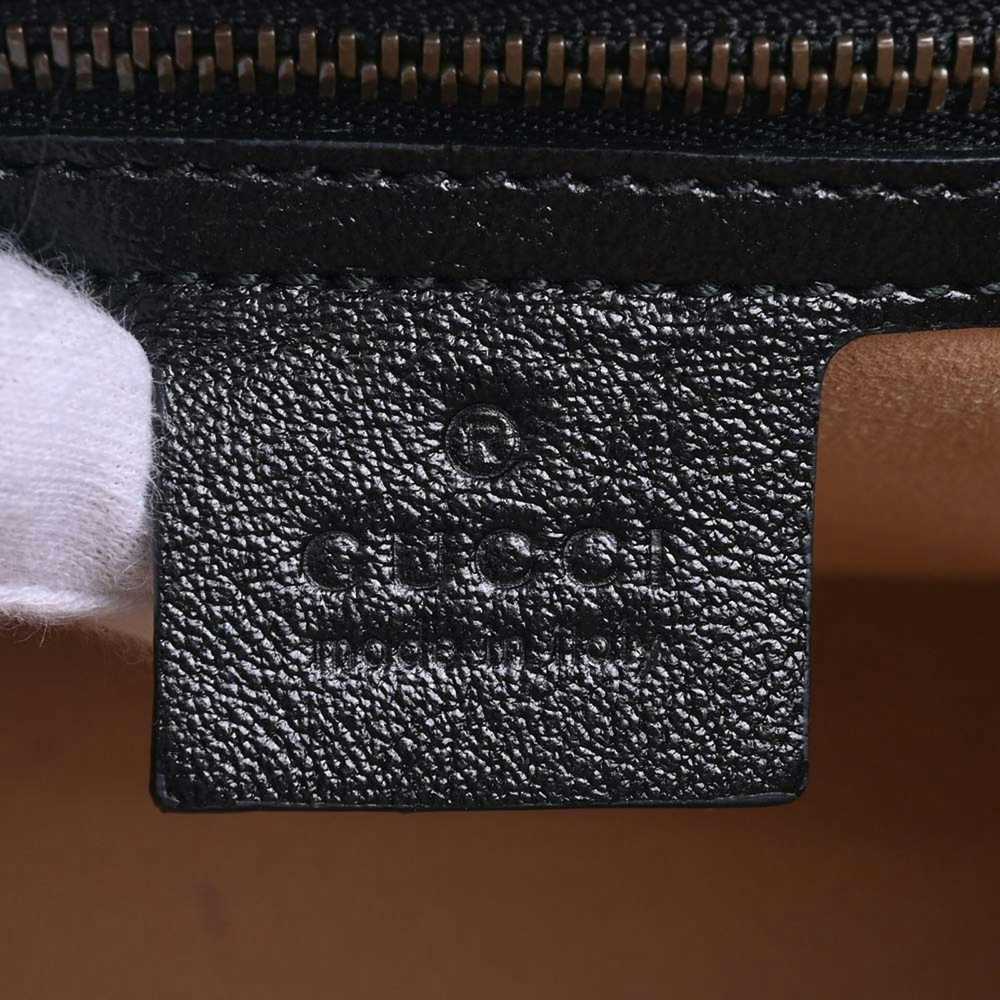 Gucci Gucci GG Marmont Leather Medium Tote Bag Bl… - image 6