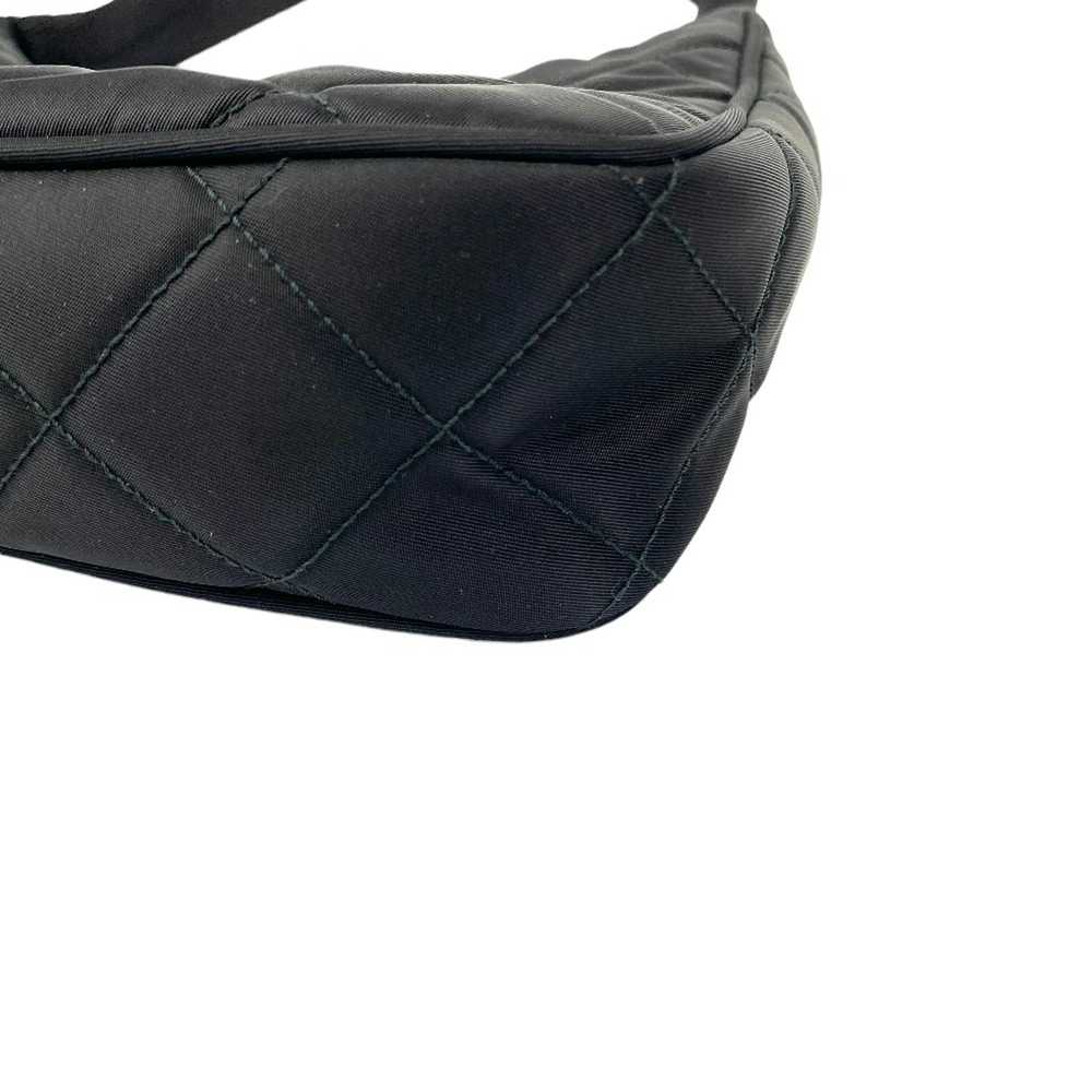 Prada Prada Handbag Shoulder Pochette Nylon Black - image 5