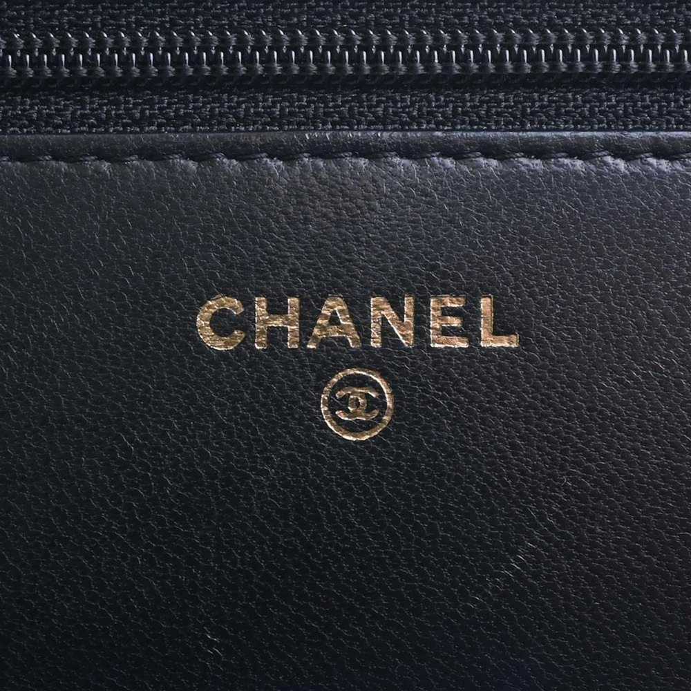 Chanel Chanel Leather Boy Coco Mark Chain Shoulde… - image 7