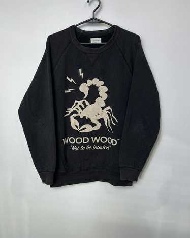 Wood Wood Sweatshirt Wood Wood Scorpio big logo bl