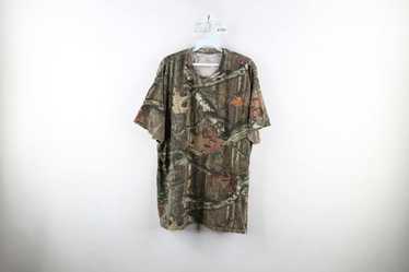 Vintage Vintage Mossy Oak Camouflage Short Sleeve… - image 1