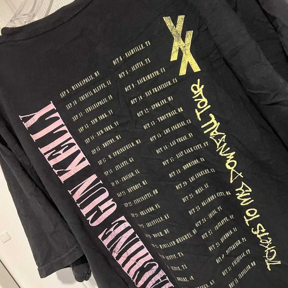Machine Gun Kelly MGK 2021 Official Tour Shirt XL… - image 4