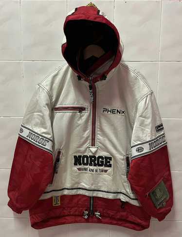 vintage coleman (未使用)Phenix Norway L Vintage Phenix Norge Official Norwegian Alpine Ski Team