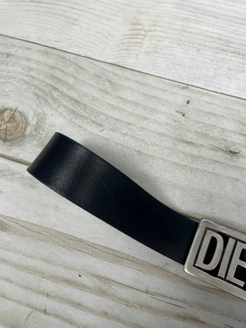Diesel × Streetwear × Vintage Diesel Leather Belt… - image 3