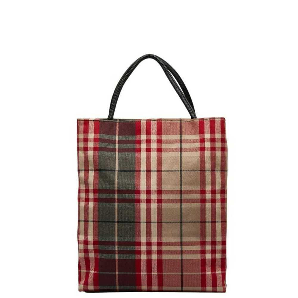 Burberry Burberry Nova Check Tote Bag Multicolor … - image 3