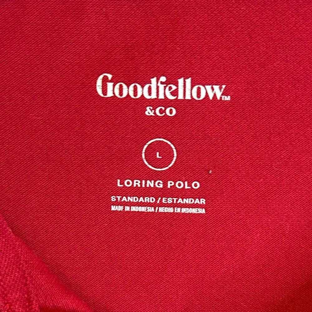 Brand Goodfellow & Co. Red Polo Shirt Large - image 3