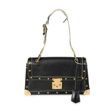 Louis Vuitton Louis Vuitton Black Suhali Leather … - image 1