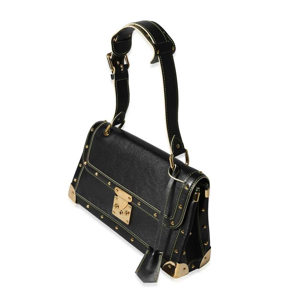 Louis Vuitton Louis Vuitton Black Suhali Leather … - image 2