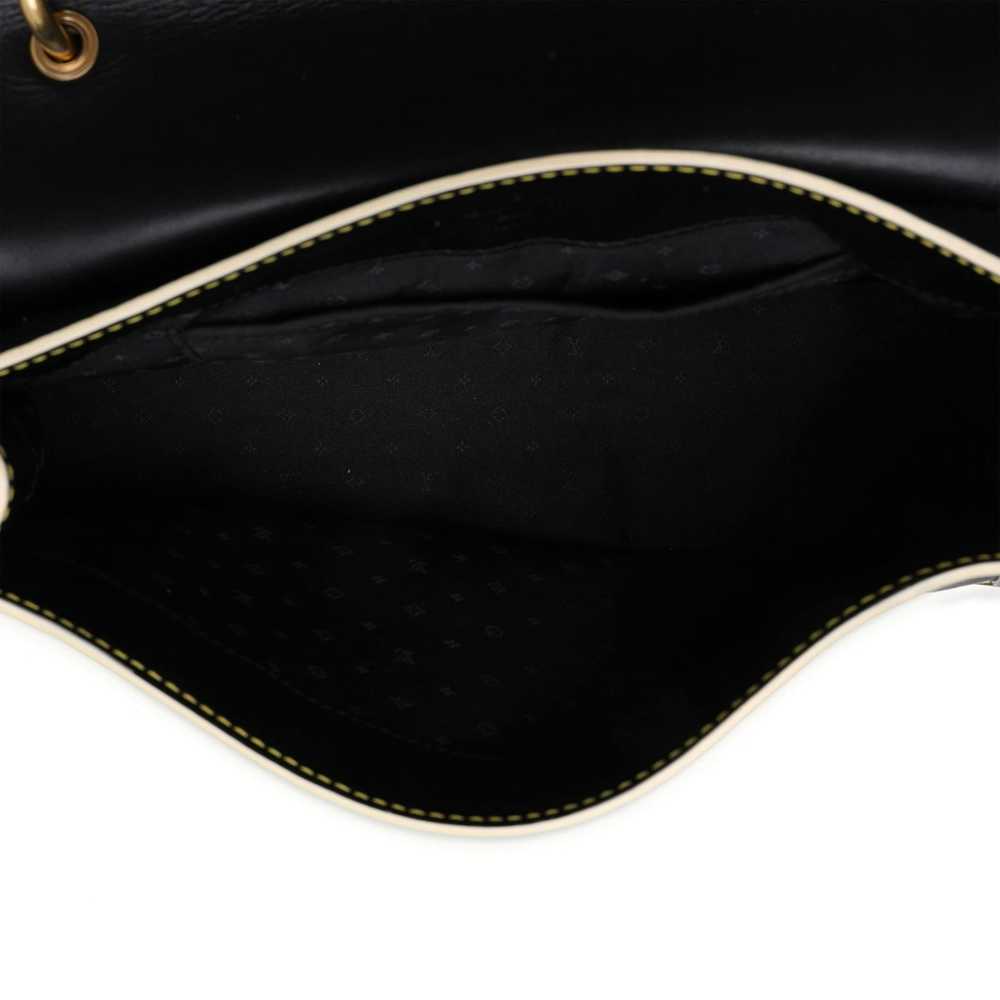 Louis Vuitton Louis Vuitton Black Suhali Leather … - image 4