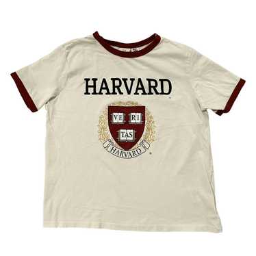 H&M H&M HARVARD UNIVERSITY VERITAS boxy Crimson C… - image 1