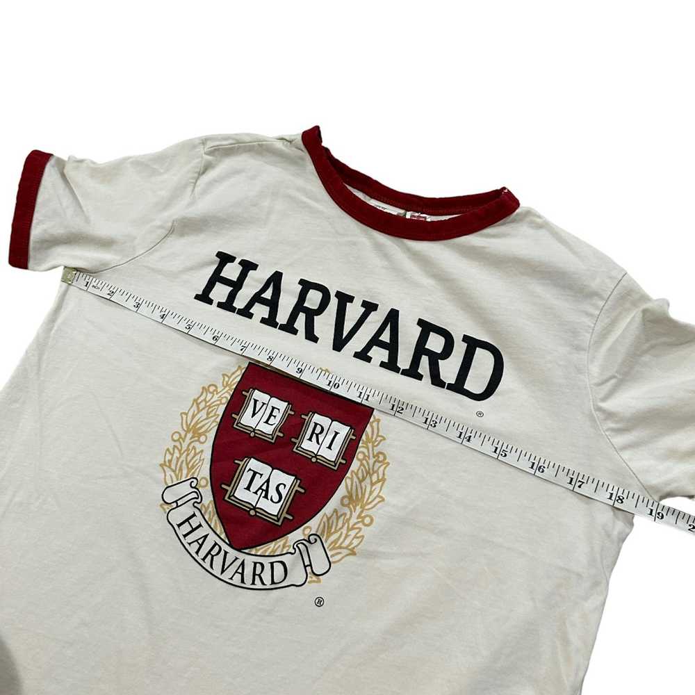 H&M H&M HARVARD UNIVERSITY VERITAS boxy Crimson C… - image 4