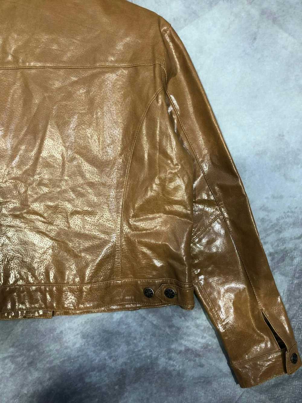 Avant Garde × Leather Jacket × Vintage VINTAGE 90… - image 7