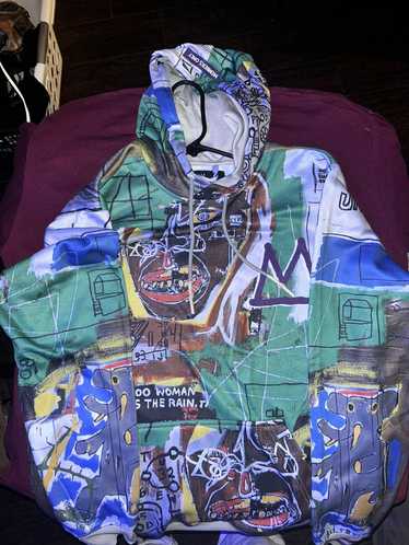 Streetwear × Vintage Basquiat Members Only sweater