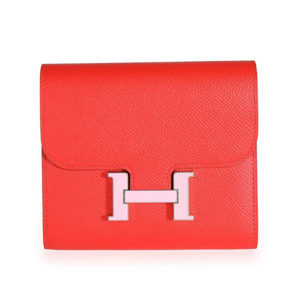 Hermes Hermès Rouge De Coeur Epsom & Rose Sakura … - image 1