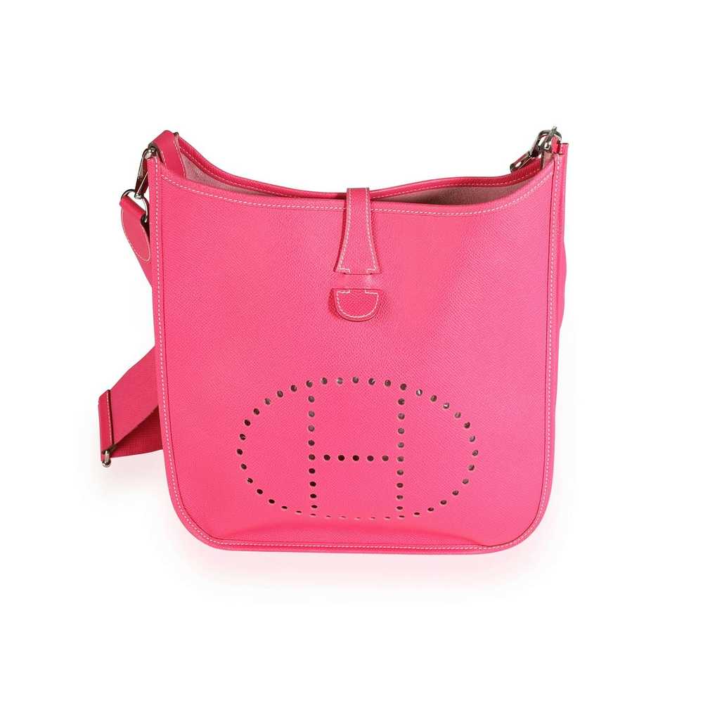 Hermes Hermès Rose Tyrien Epsom Evelyne III 29 PHW - image 1