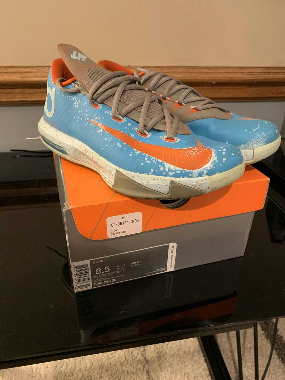 Nike KD 6 Maryland Blue Crab 2013 - image 1