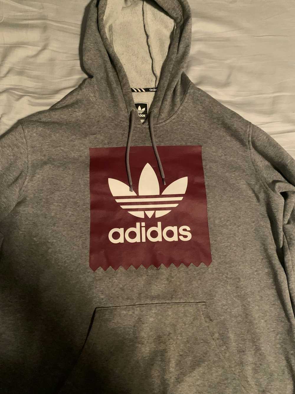 Adidas Gray Adidas Original hoodie - image 2