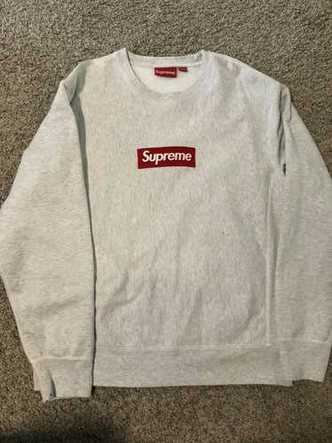 Supreme Supreme FW18 Grey Box Logo Crewneck - image 1