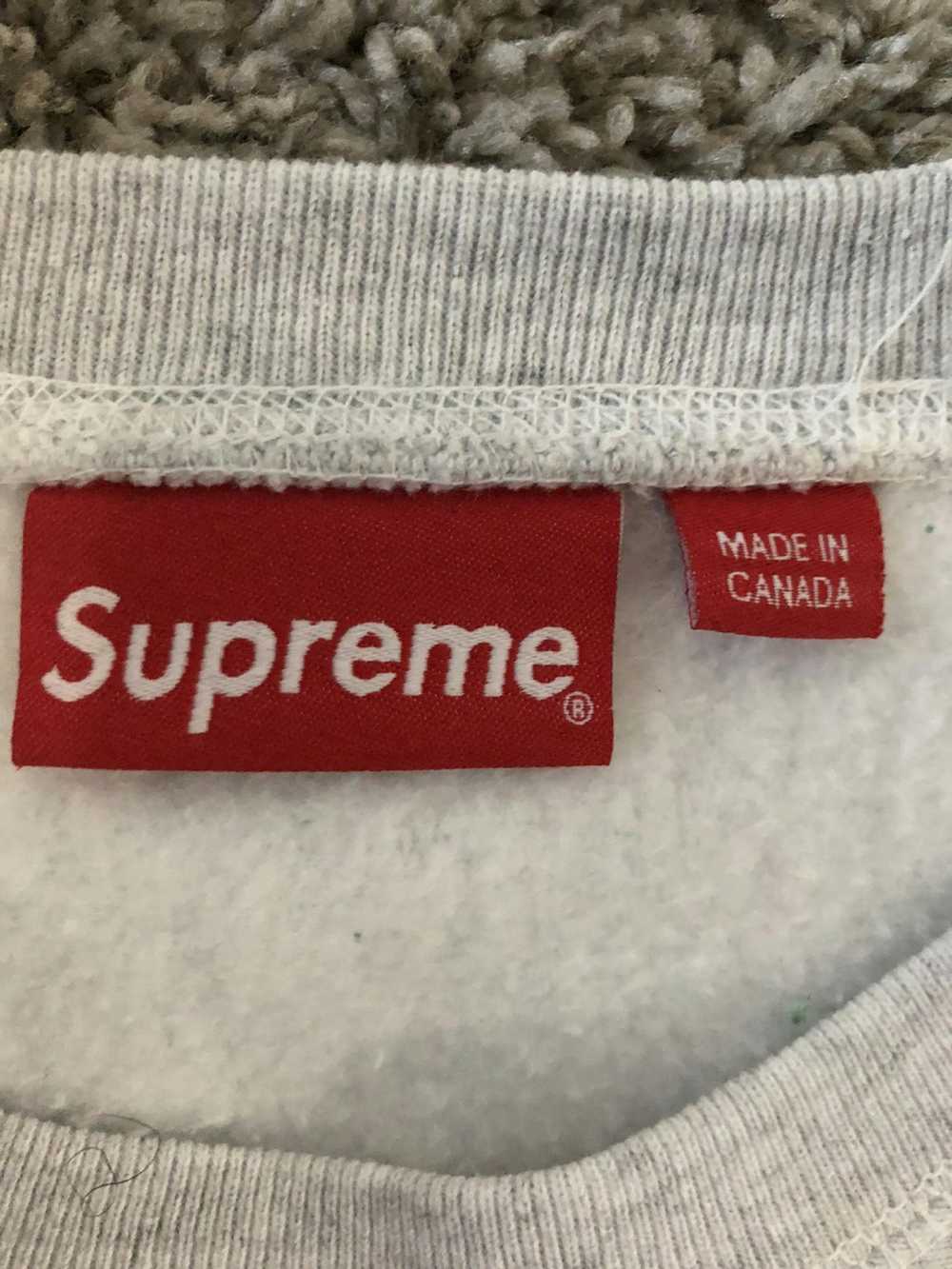 Supreme Supreme FW18 Grey Box Logo Crewneck - image 3