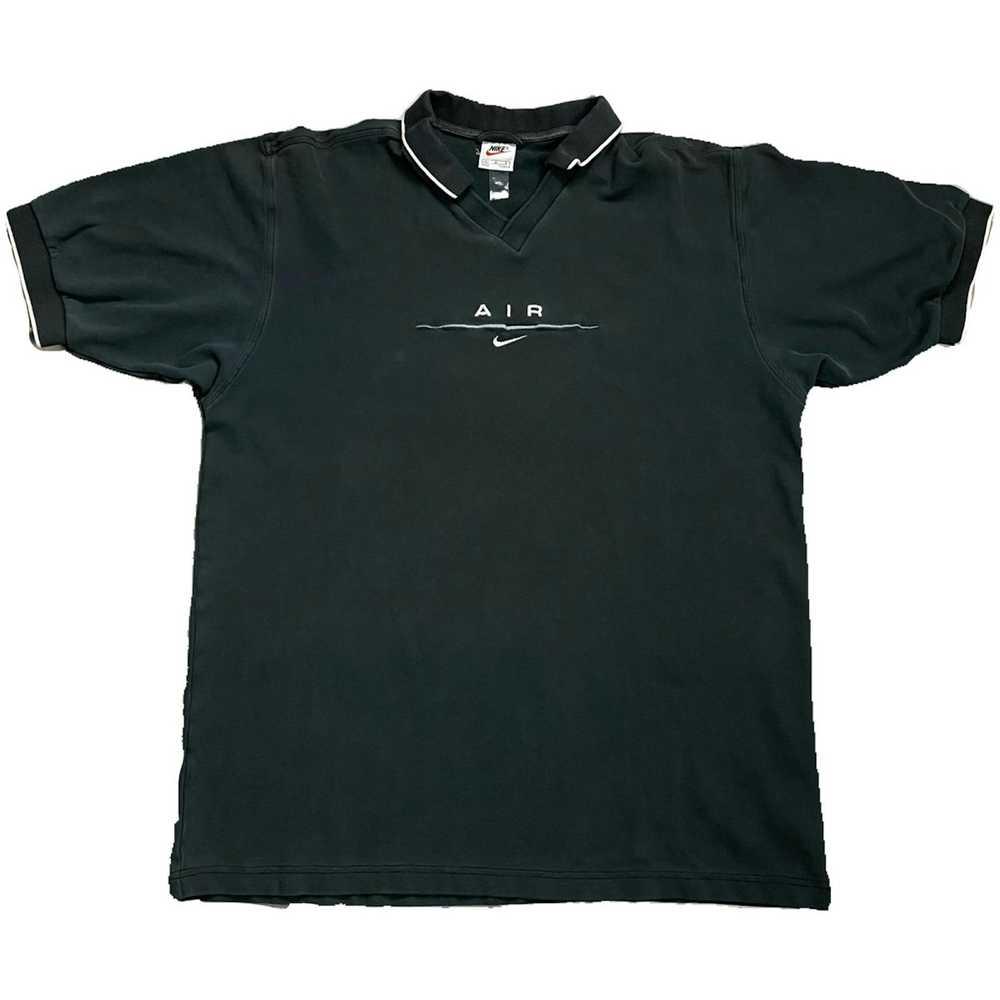 Nike Vintage Nike Air Center Swoosh Polo - image 1